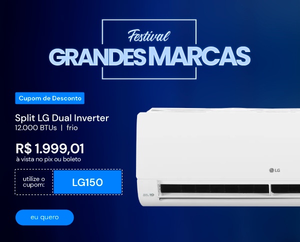 Ar Condicionado Split LG DUAL Inverter AI Voice 12000 BTUs Frio 220V S3-Q12JA31L