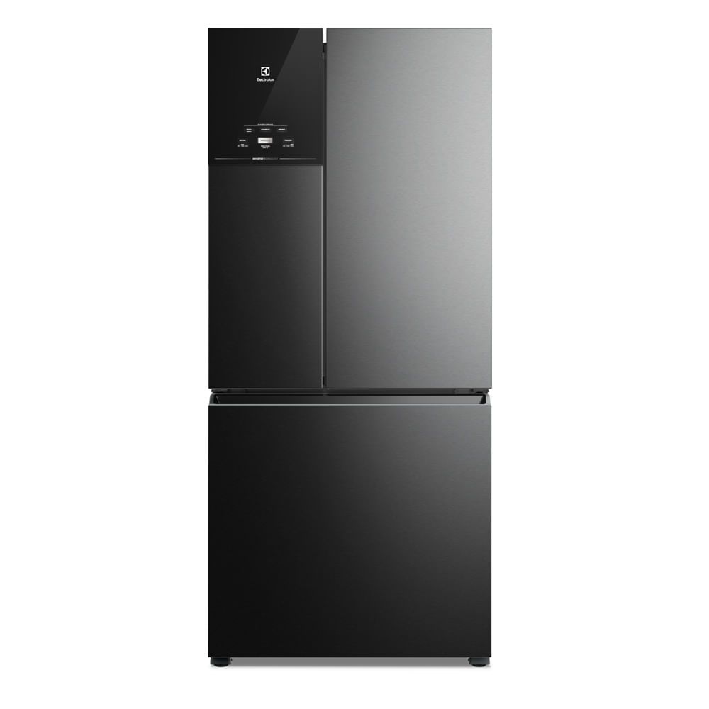 Geladeira Electrolux Multidoor Efficient Com Autosense E. Inverter 590 L. Black Inox Look (Im8B) 220V