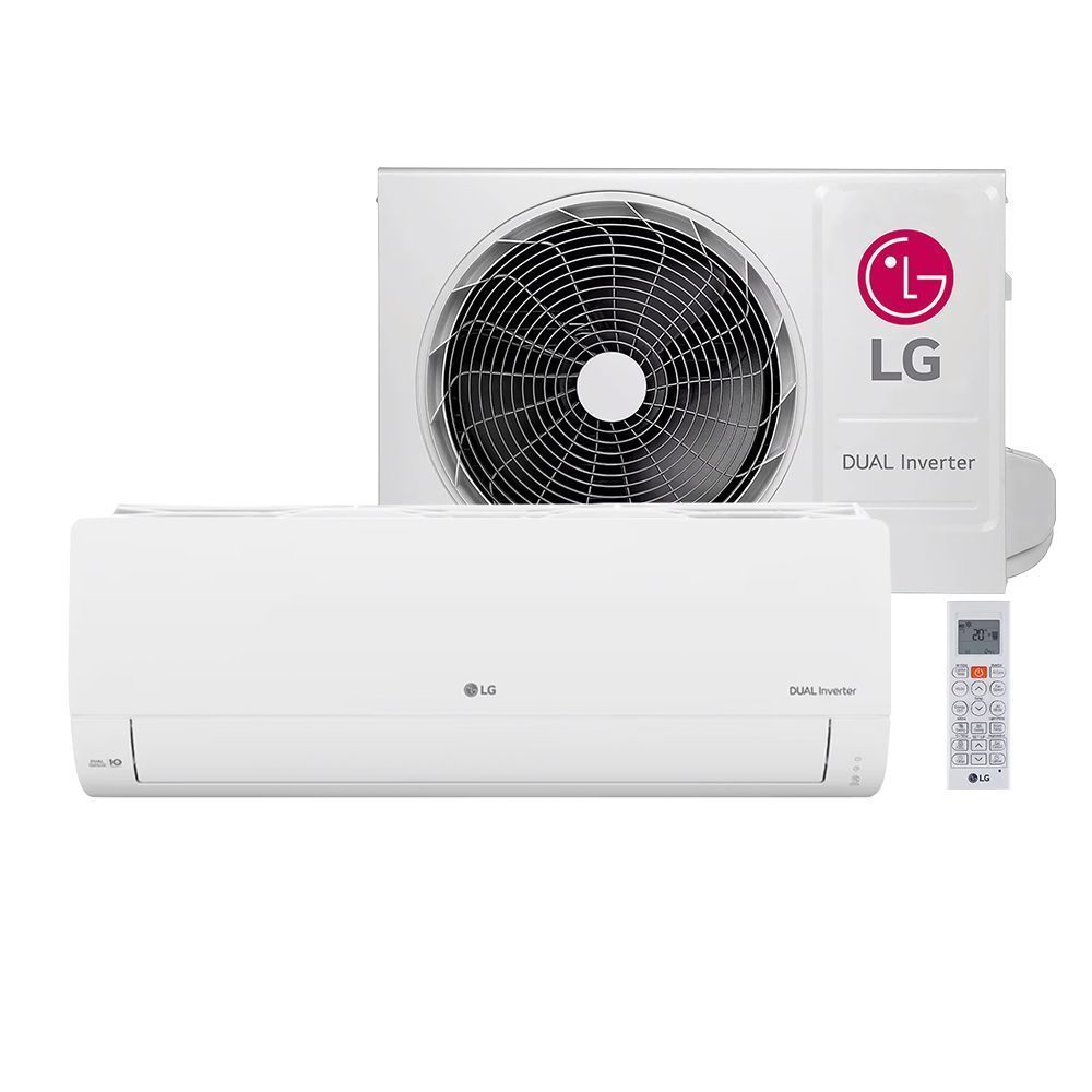 Ar Condicionado LG Dual Inverter AI Voice 9.000 BTUs Quente/Frio 220V