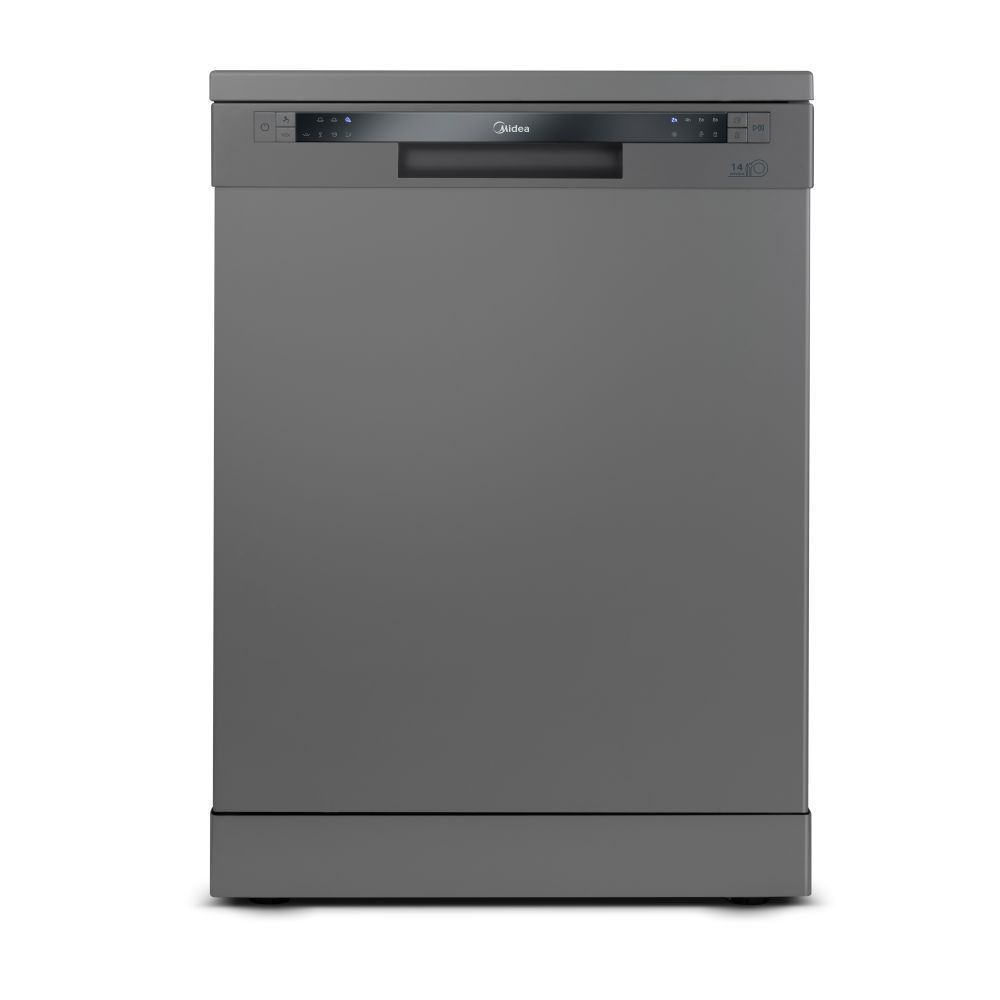 Lava-louças Midea 14 Serviços Cinza com Programa Adiar Início