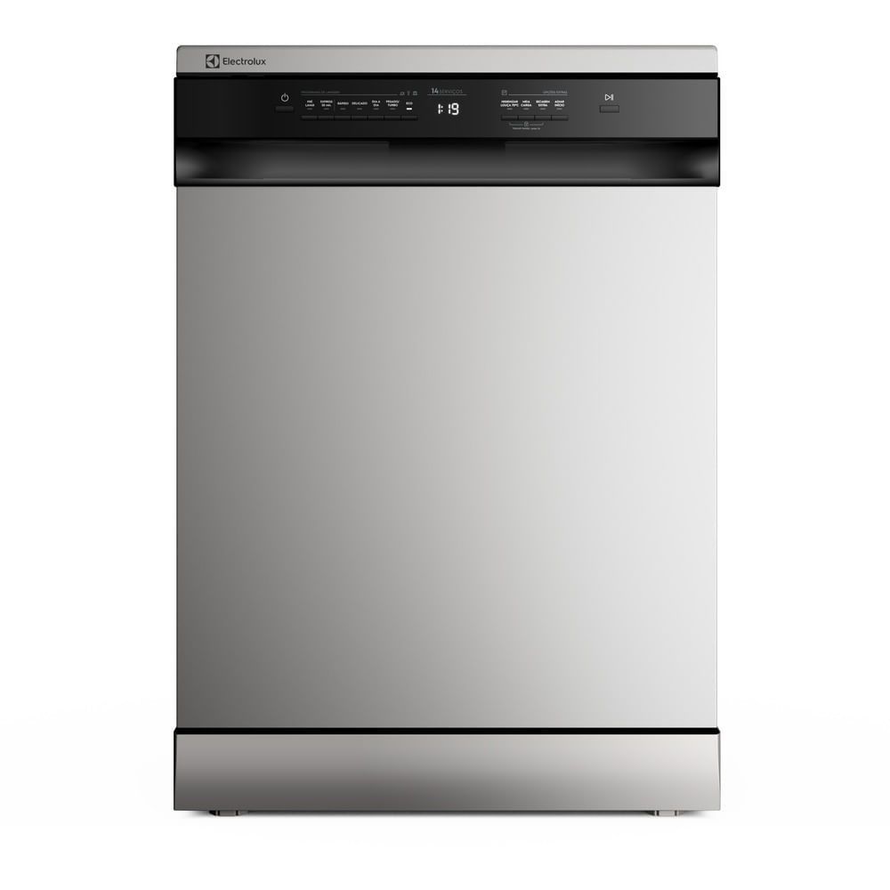 Lava-Louça Electrolux 14 Serviços Inox com Programa Lava e Seca LS14E