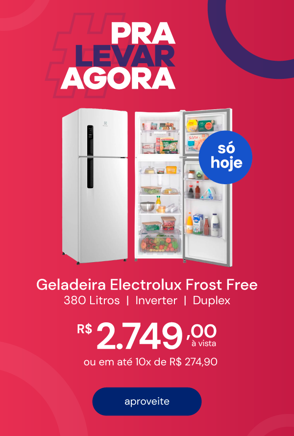 Geladeira Electrolux Frost Free 380L Autosense Inverter Duplex Branca (IF41) 110V