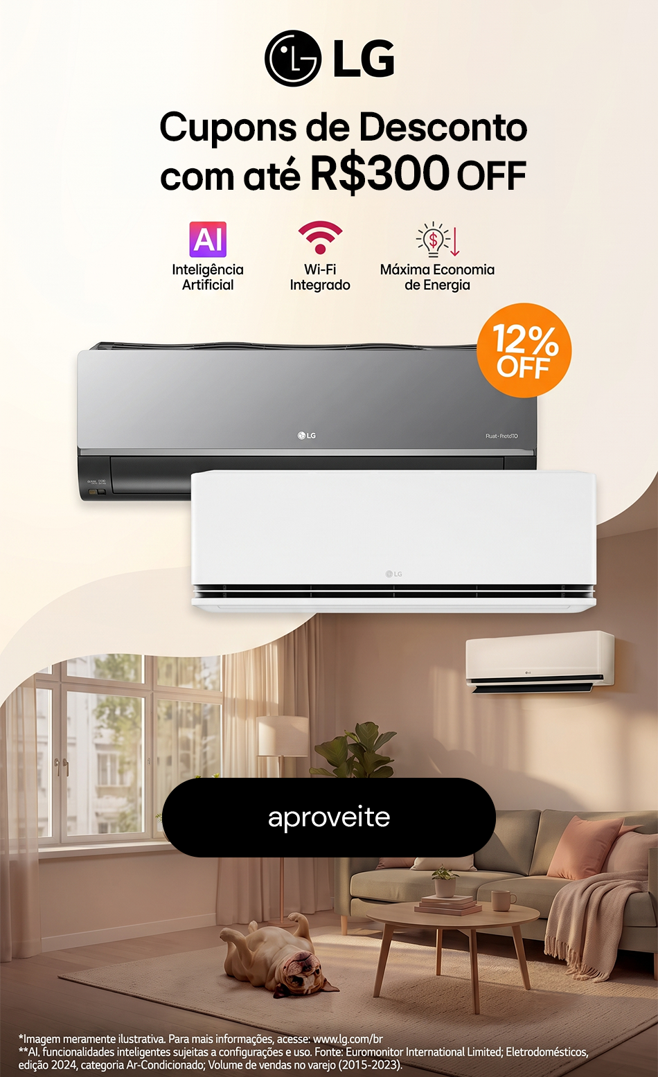 Seleção Ar Condicionado LG