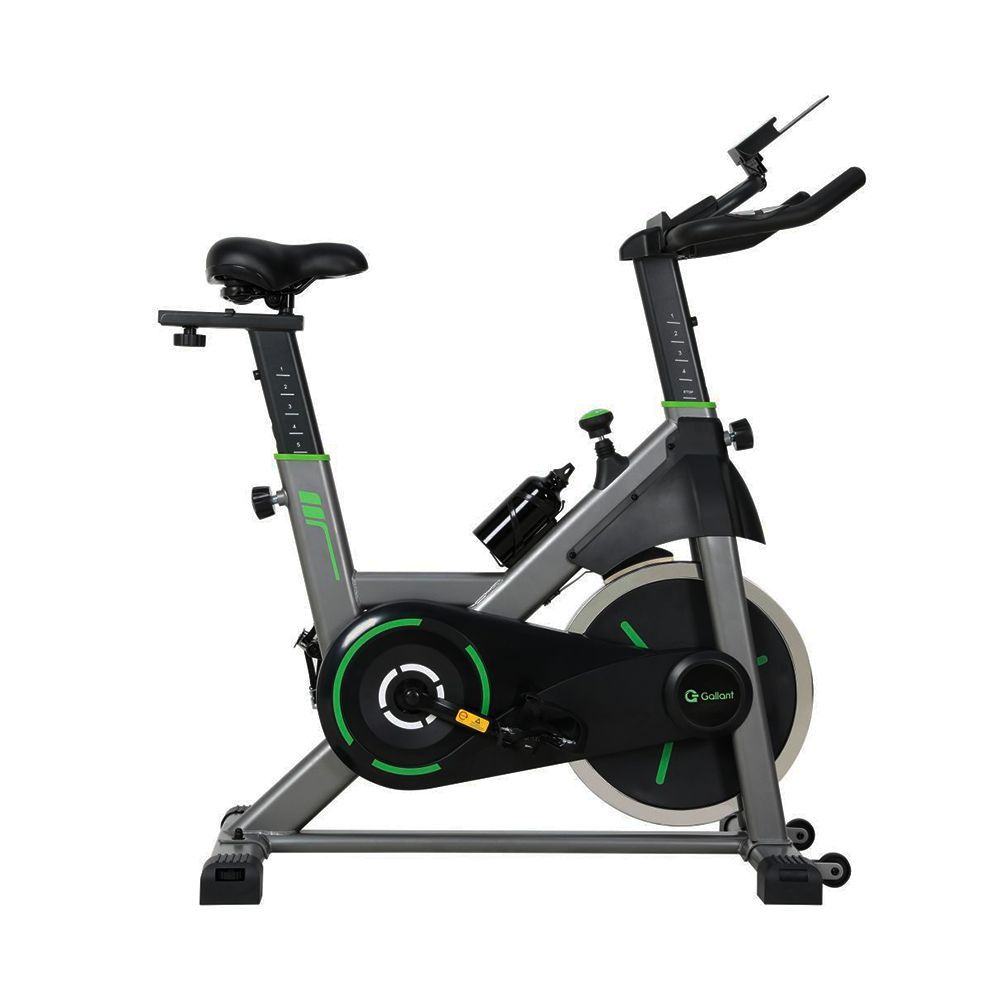 Bicicleta Ergométrica Spinning Gallant Power Pro Mecânica Ate 120kg Roda De Inercia 20kg (GSB20HBTA-PT)