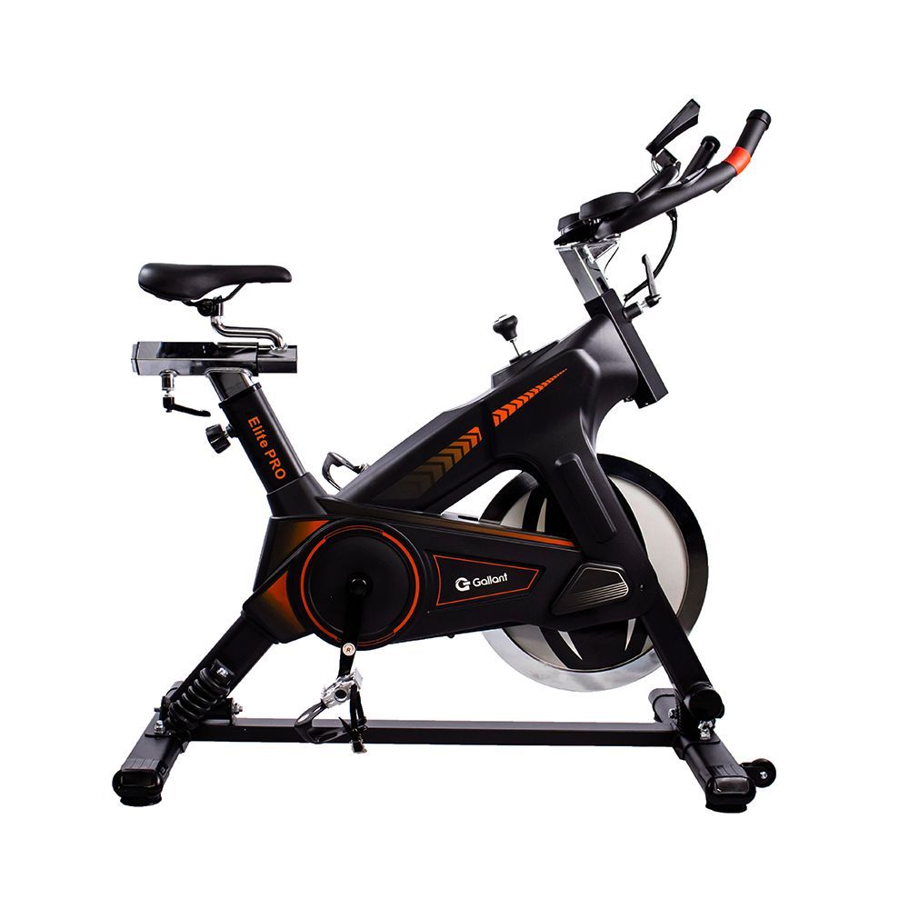 Bicicleta Ergométrica Spinning Gallant Elite Pro Mecânica Ate 120kg Roda de Inercia 18kg (GSB18HBTA-PT)