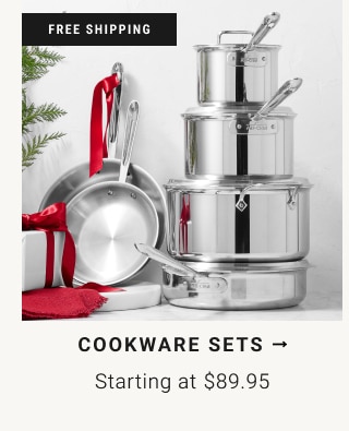 Cookware Sets - Starting at $89.95