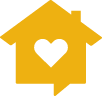 Home Heartbeat house icon