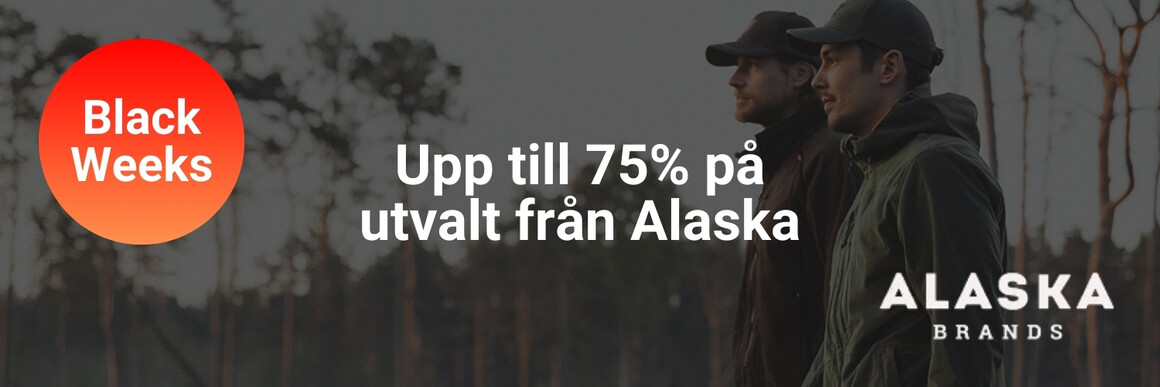 Upp till 75% på Alaska