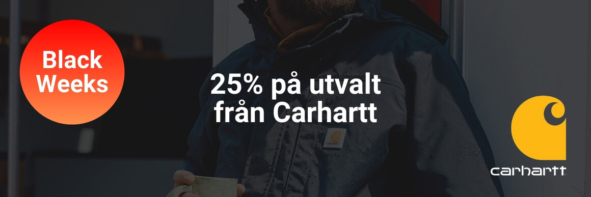 25% på utvalt från Carhartt