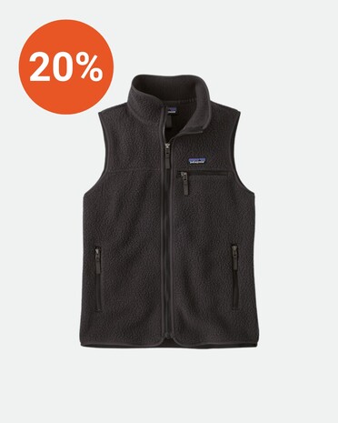 Patagonia W's Retro Pile Vest Ink Black