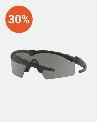 Oakley Industrial SI Military M Frame 2.0 Matte Black w. Grey Lens