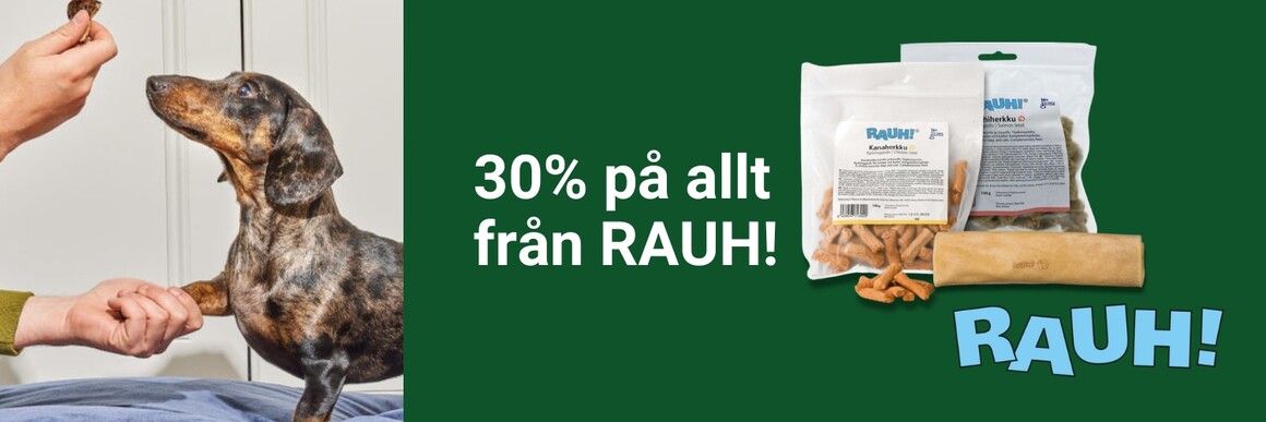 30% på allt från RAUH!