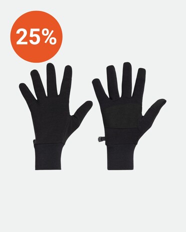 Icebreaker Sierra Gloves 200 Black