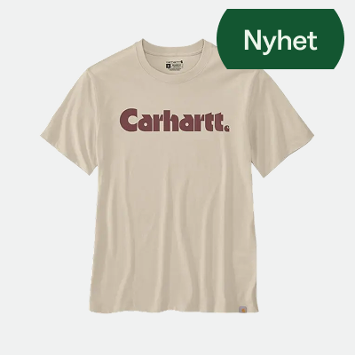 Carhartt Workwear Carhartt M's Logo Graphic T-Shirt Oat Milk