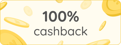 100% Cashback