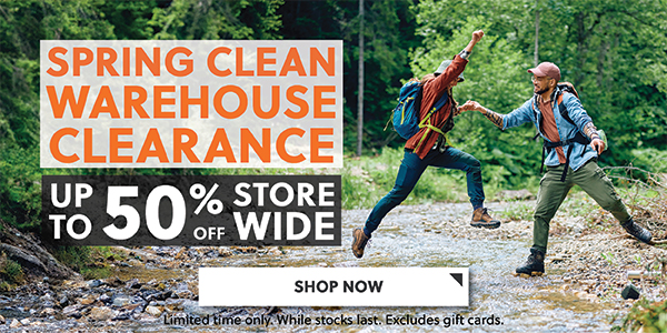 Spring clean warehouse clearance - READ MORE