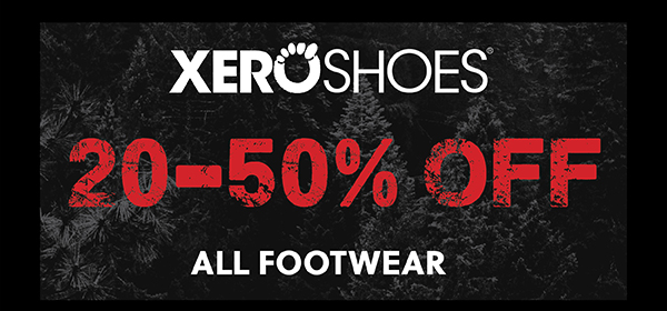 XERO SHOES - 20%-50% OFF ALL FOOTWEAR