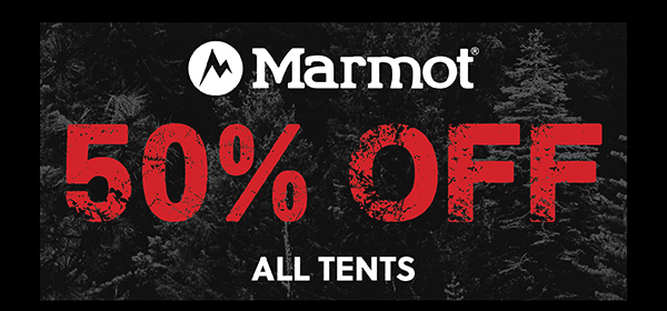 MARMOT - 50% OFF ALL TENTS