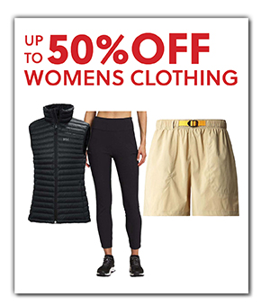 UP TO 50% OFF WOMENS CLOTHING