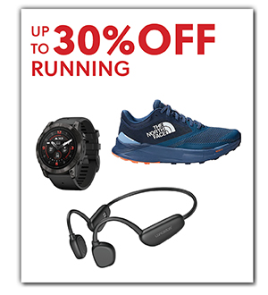 UP TO 30% OFF RUNNING