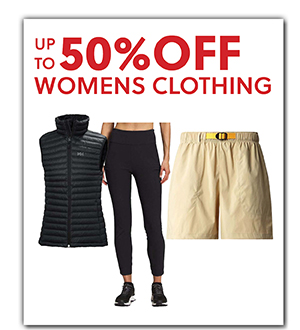 UP TO 50% OFF WOMENS CLOTHING