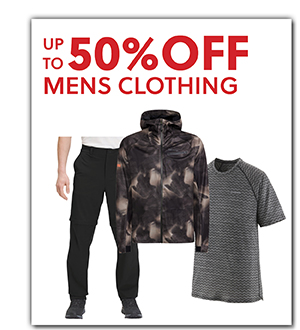 UP TO 50% OFF MENS CLOTHING