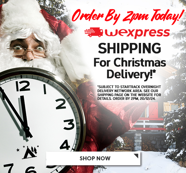 ORDER BY 2PM TODAY! WEXPRESS SHIPPING FOR CHRISTMAS DELIVERY! SHOP NOW