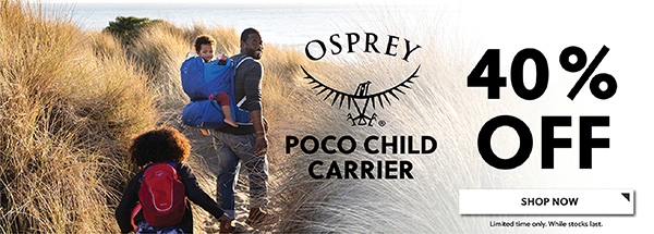 OSPREY POCO CHILD CARRIER 40% OFF - SHOP NOW