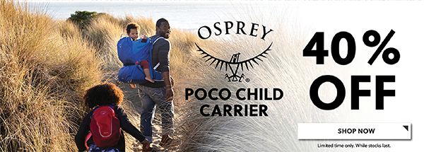 OSPREY POCO CHILD CARRIER 40% OFF - SHOP NOW