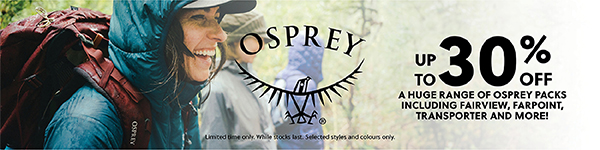 OSPREY UP TO 30% OFF - SHOP NOW