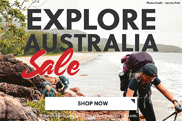 EXPLORE AUSTRALIA SALE - SHOP NOW