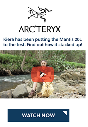 ARCTERYX MANTIS 20L BACKPACK REVIEW BY KIERA - WATCH NOW