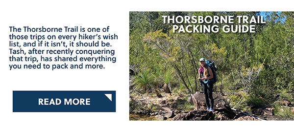 THORSBORNE TRAIL PACKING GUIDE - READ MORE