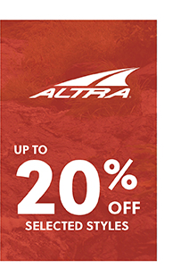 ALTRA - UP TO 20% OFF SELECTED STYLES