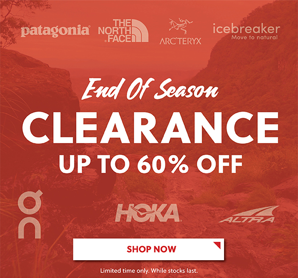 END OF SEASON CLEARANCE - UP TO 60% OFF - SHOP NOW