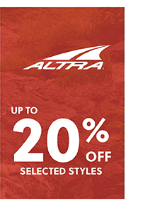 ALTRA - UP TO 20% OFF SELECTED STYLES