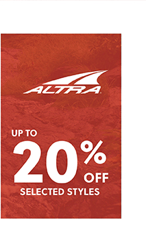 ALTRA - UP TO 20% OFF SELECTED STYLES