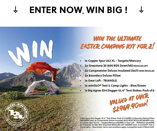 enter now, win big! - big agnes