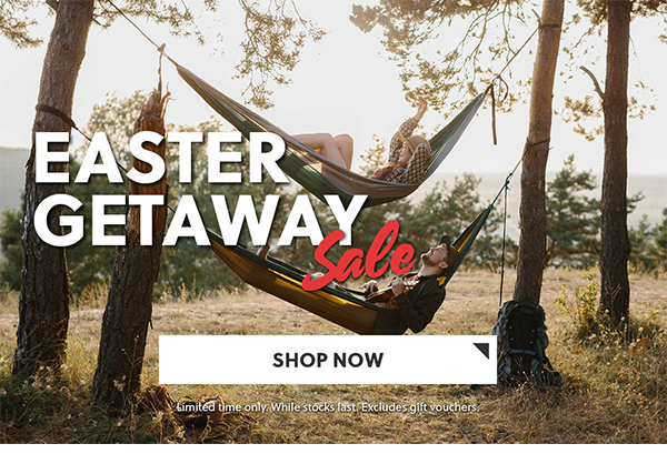 Easter Getaway Sale - shop now