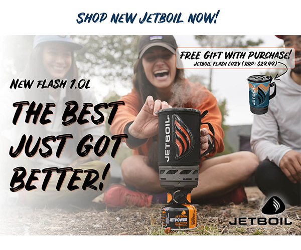 the best just go better - new flash jetboil 1.0L