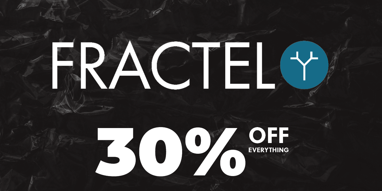 Fractel 20% off everything at wild earth, shop now