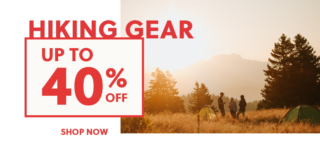 Hiking GEAR UP TO 40% OFF at wildearth, shop now online