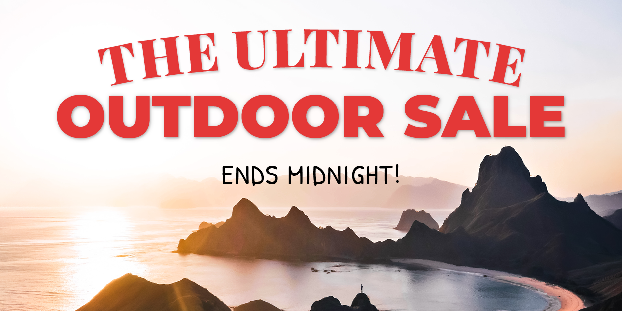 THE ULTIMATE OUTDOOR SALE AT WILDEARTH ENDS MIDNIGHT, SHOP NOW