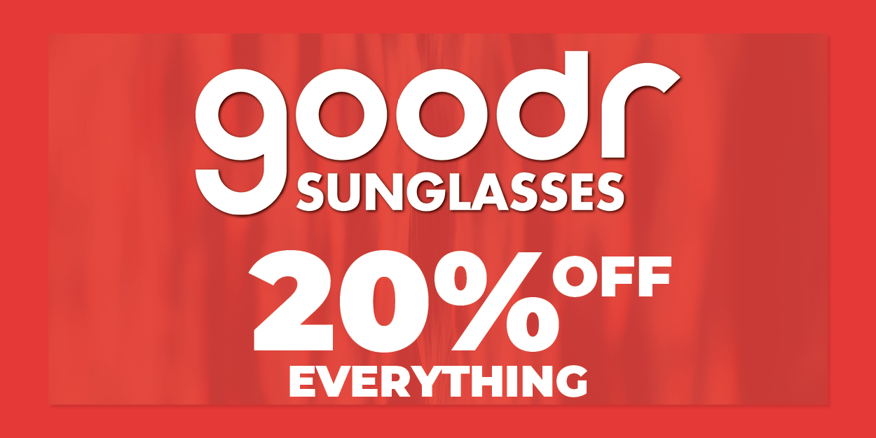 goodr sunglasses 20% off everything