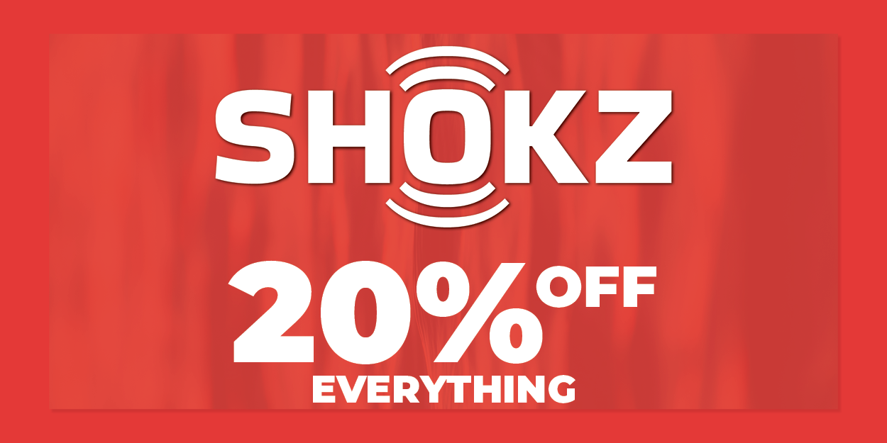Shokz 20% off everything