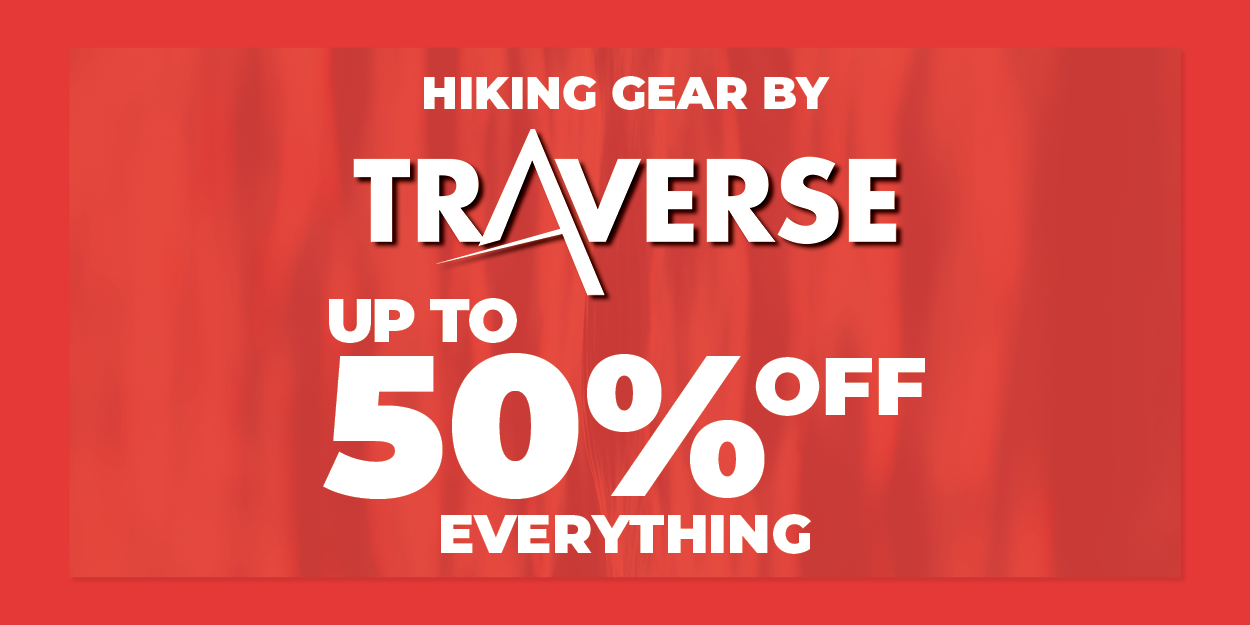 Hiking Gear by Traverse up to 50% off