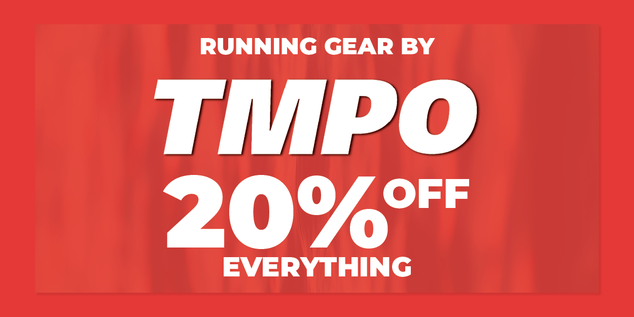 Running gear by TMPO 20% off everything