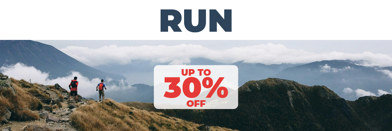 Shop Run up to 30% off