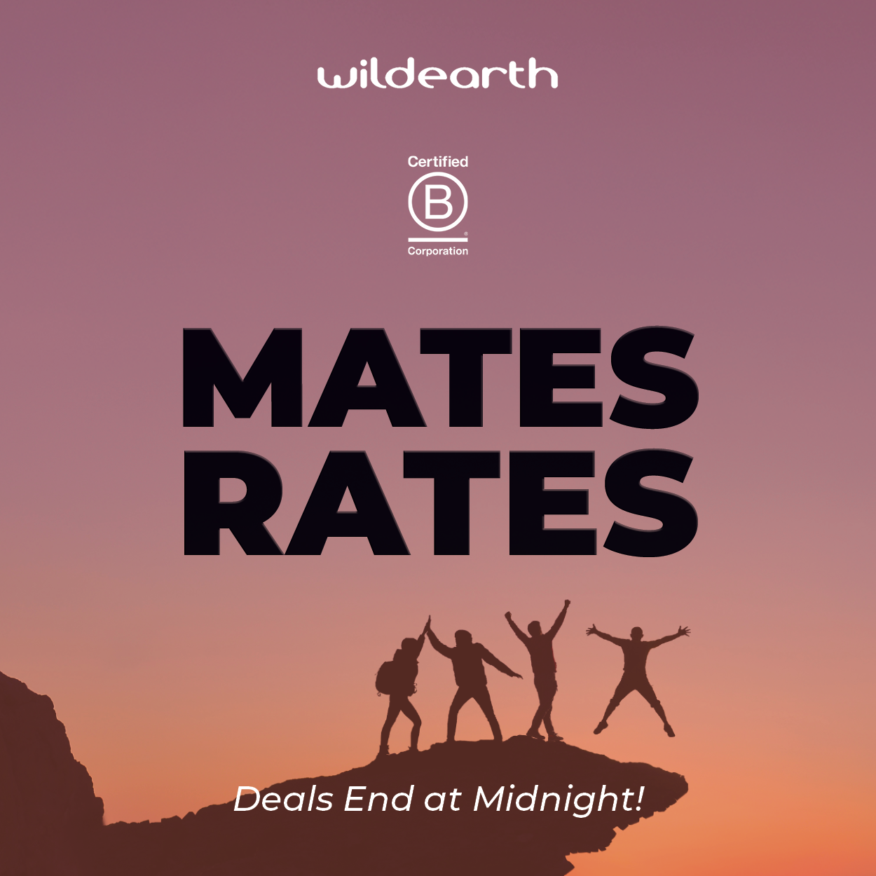 Shop Mates Rates Deals at Wild Earth Australia