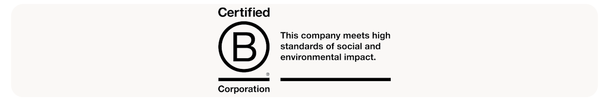 OUR B CORP CERTIFICATION